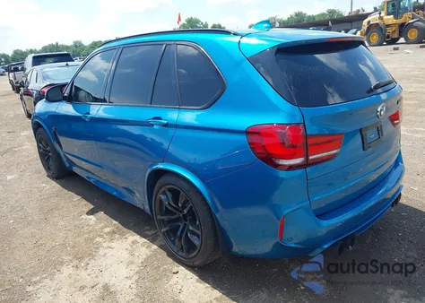 2017 BMW X5 M z USA, uszkodzony, nr VIN 5YMKT6C31H0X20466